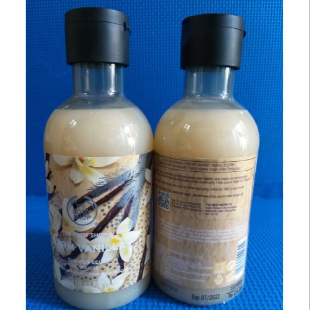 Jual The Body Shop Earl Vanilla Shower Gel 250ML Shopee Indonesia