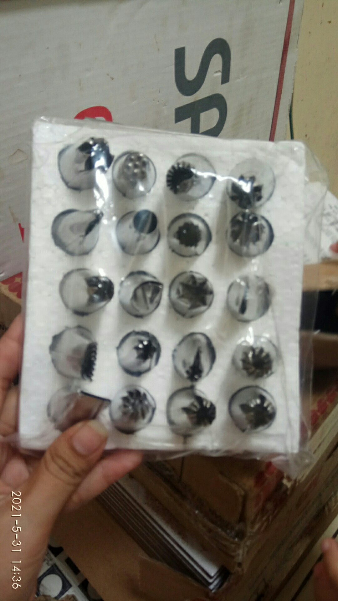 Cetakan Kue Semprit 1 Set (isi 20 Pcs)