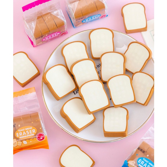 

Terlaris J2 - Penghapus Roti Tawar Lucu Eraser Toast Bread Bergaransi