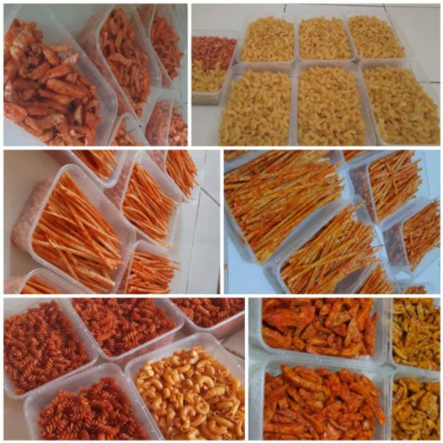 

Cemilan pedas makaroni