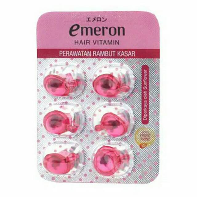  EMERON  Hair Vitamin  Soft Smooth 40gr Shopee Indonesia