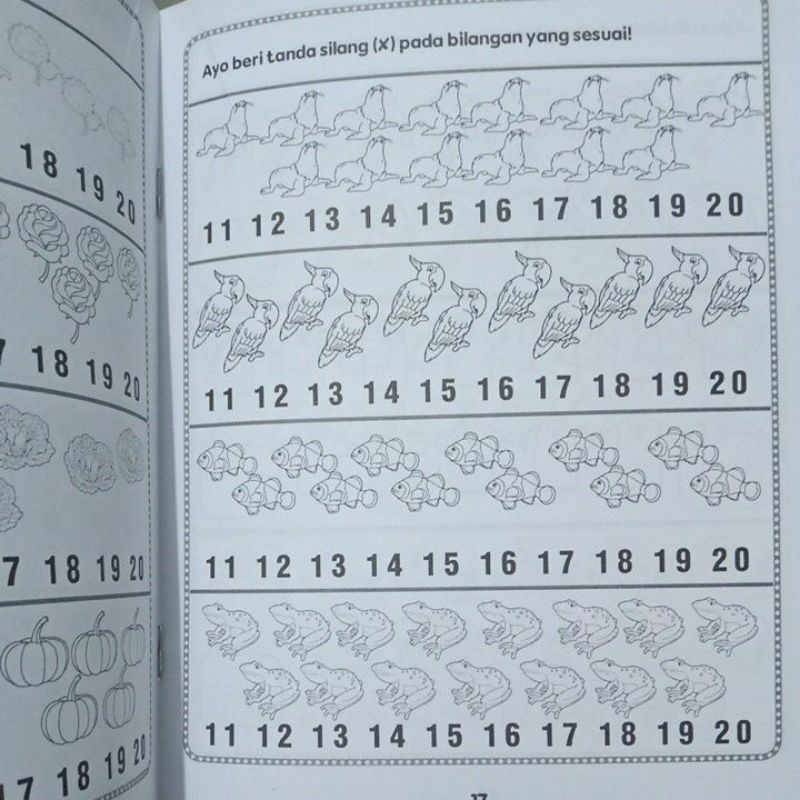 Buku Aku Belajar Matematika 1b Aktivitas Paud Dan TK