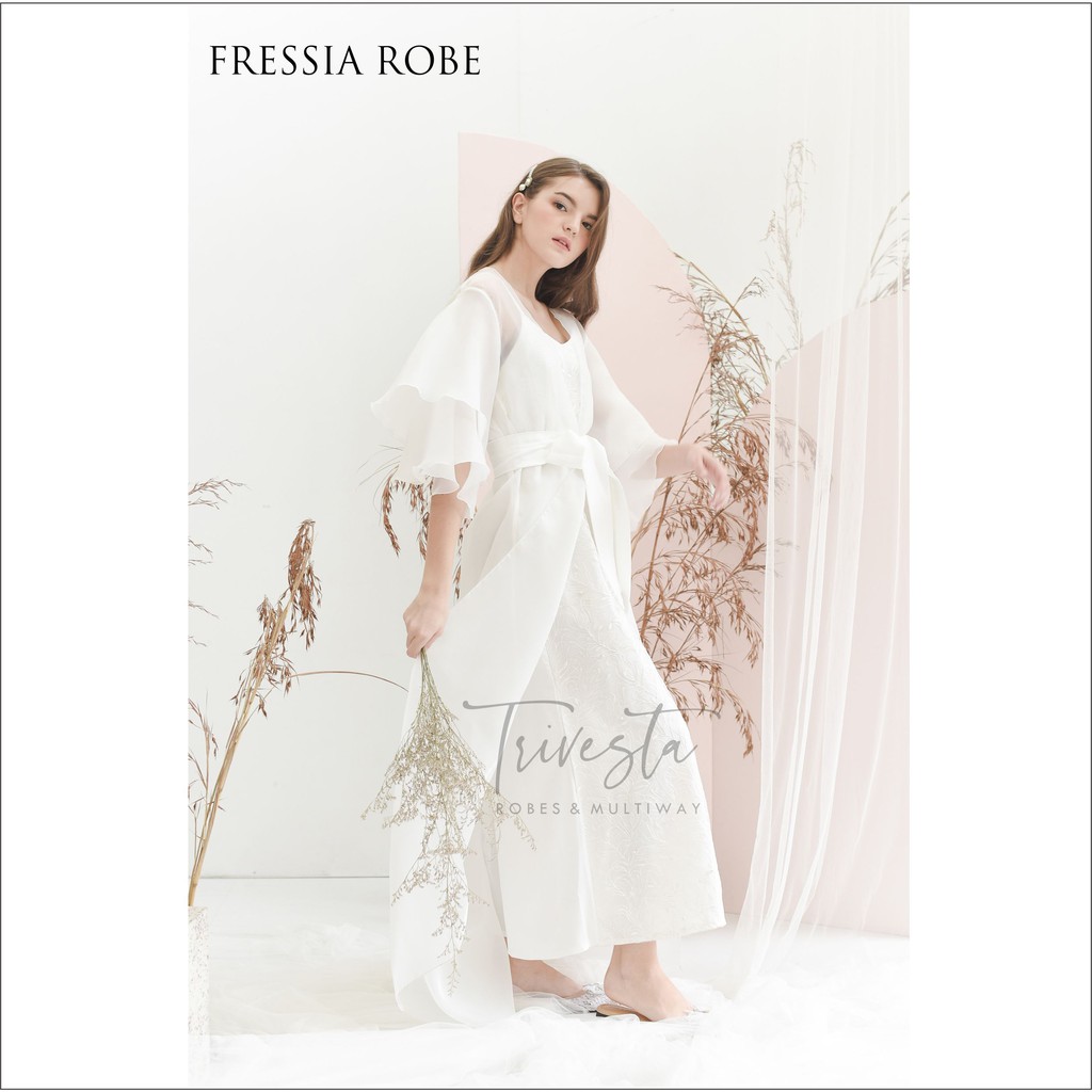 Freesia Robe - Blooming Collection -KIMONO ROBE PENGANTIN