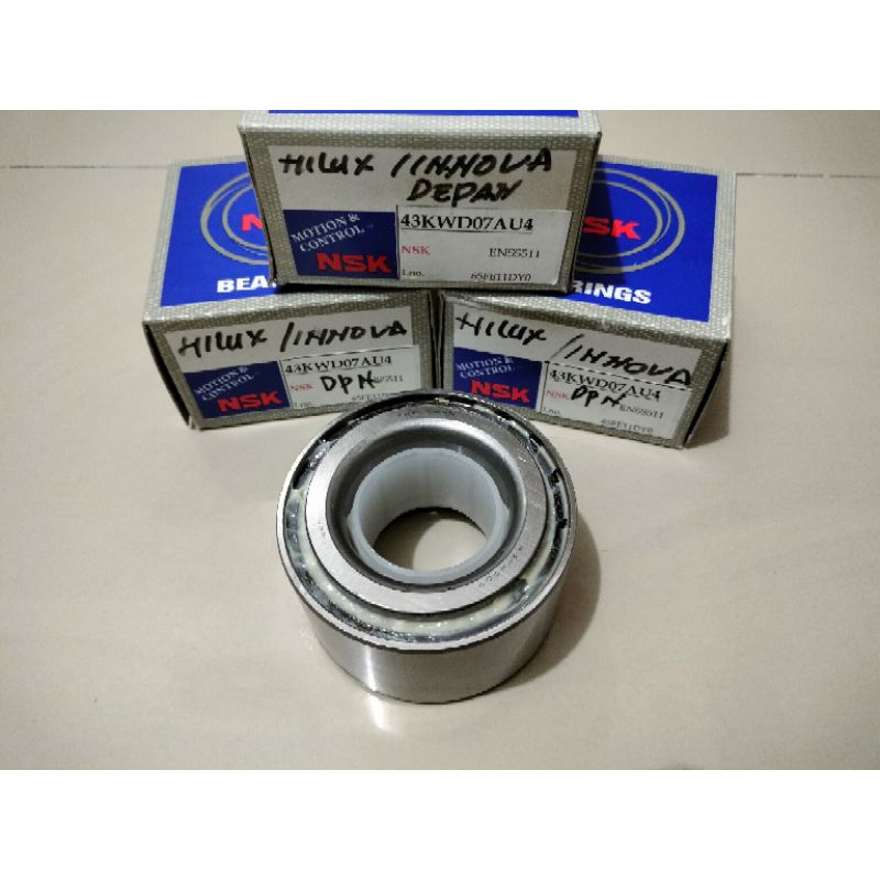 Jual BEARING LAHER RODA DEPAN INOVA INNOVA HILUX SINGLE CABIN 43KWD07 ...