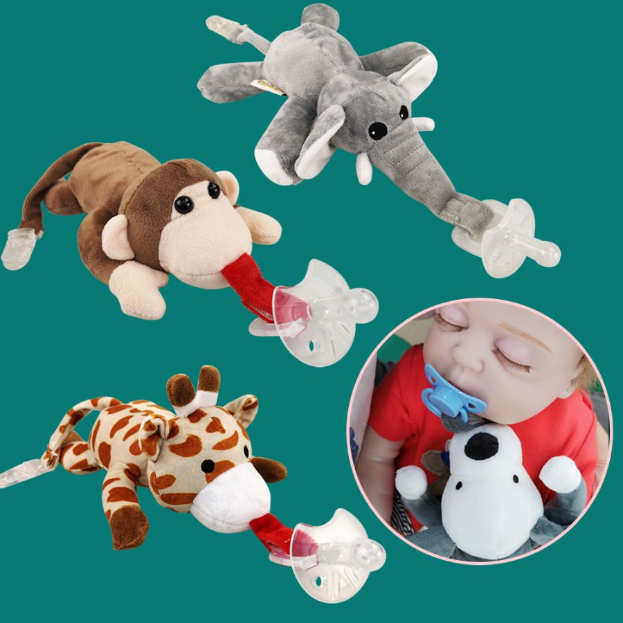 TALI EMPENG - TEETHER BONEKA / GANTUNGAN EMPENG TEETHER MIRIP WUBBANUB