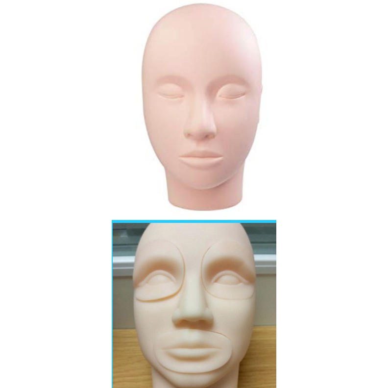 KEPALA MANEKIN / Head Mannequin / Manequin / Patung Kepala Manekin Kursus / Mannequin Head Training / kepala manekin eyelash