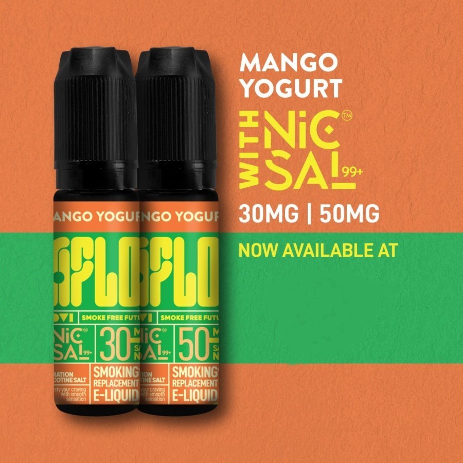 AFLO MANGO YOGURT SALT NIC AUTHENTIC AFLO SALTNIC LIQUID 15ML