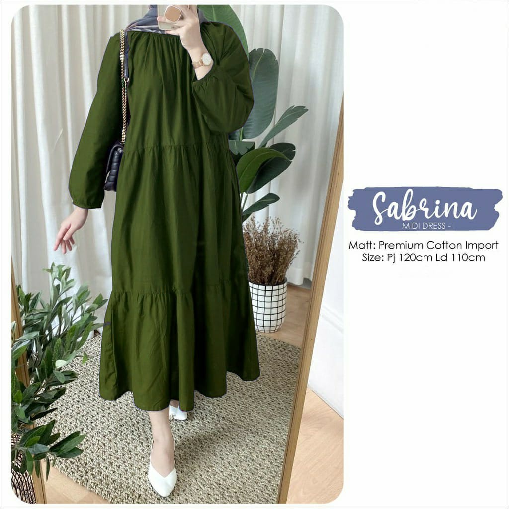 GFS LT SABRINA MIDI DRESS TUNIK JUMBO