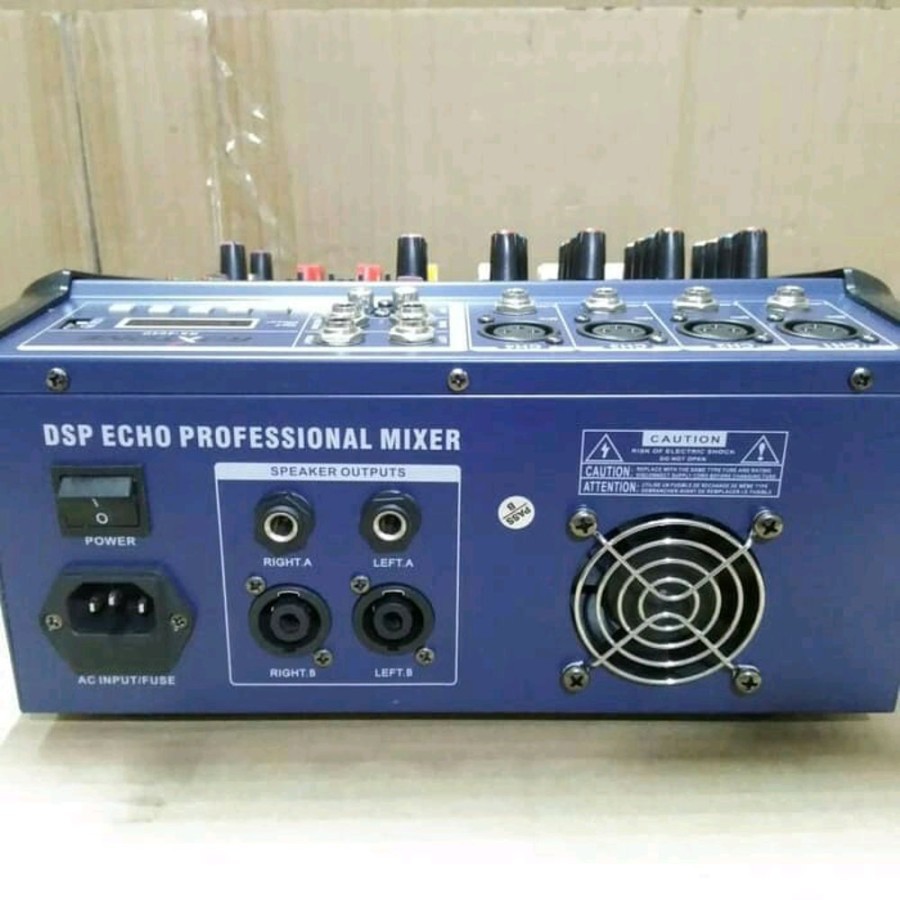 POWER MIXER 4 CHANNEL ROXTONE RX 404D