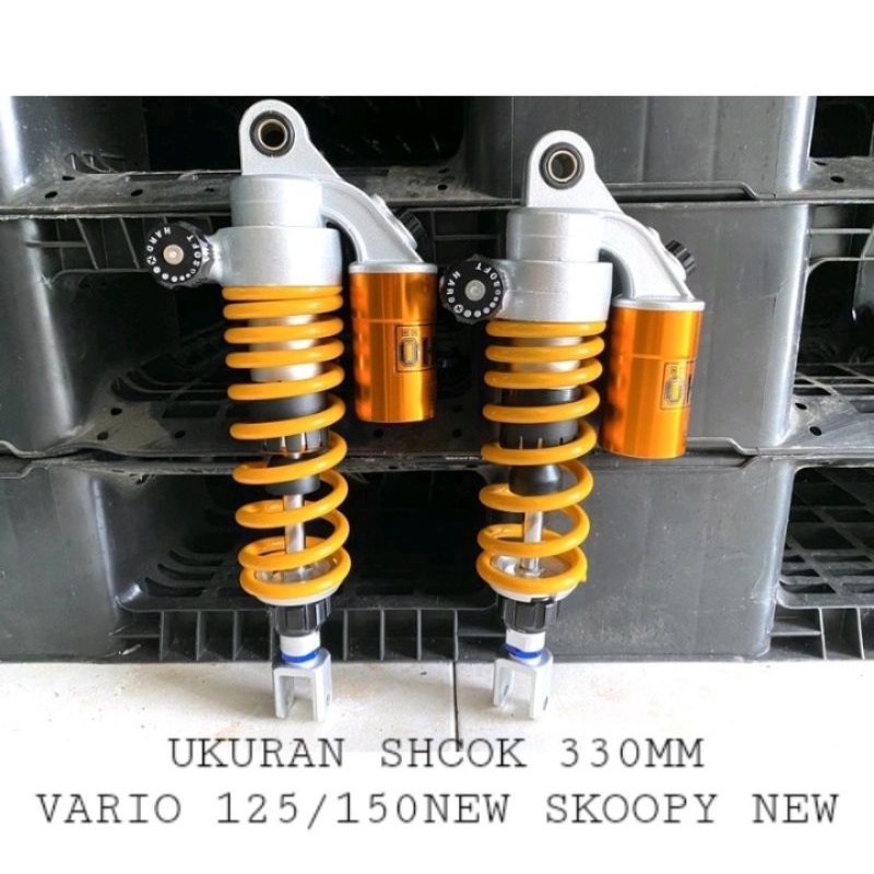 SHCOKBREAKER VARIASI TABUNG OHLINS UKURAN 330MM VARIO 125/150 OLD NEW BEAT FI BEAT STREET SKOOPY FI