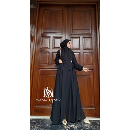 Nania One Set Bergo Original Mona syar'i