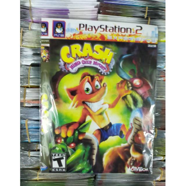 BELI 10 GRATIS 1~KASET PS2 CRASH MIND OVER MUTANT