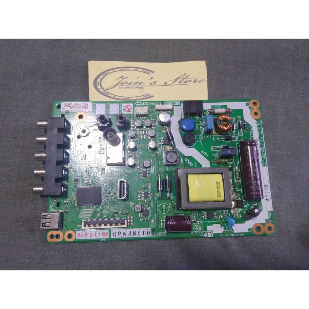 MB SHARP LC-24SA4100I - MAINBOARD TV LC 24SA4100I - MESIN LC24SA4100I - 24SA4100 I