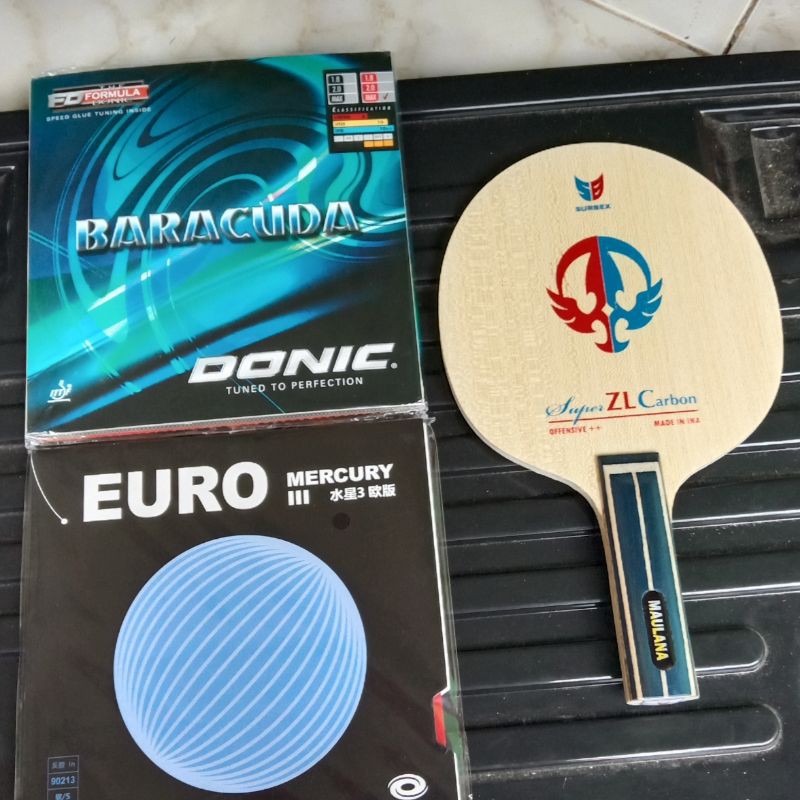 Bet Surbex super zlc + donic barracuda + Euro III