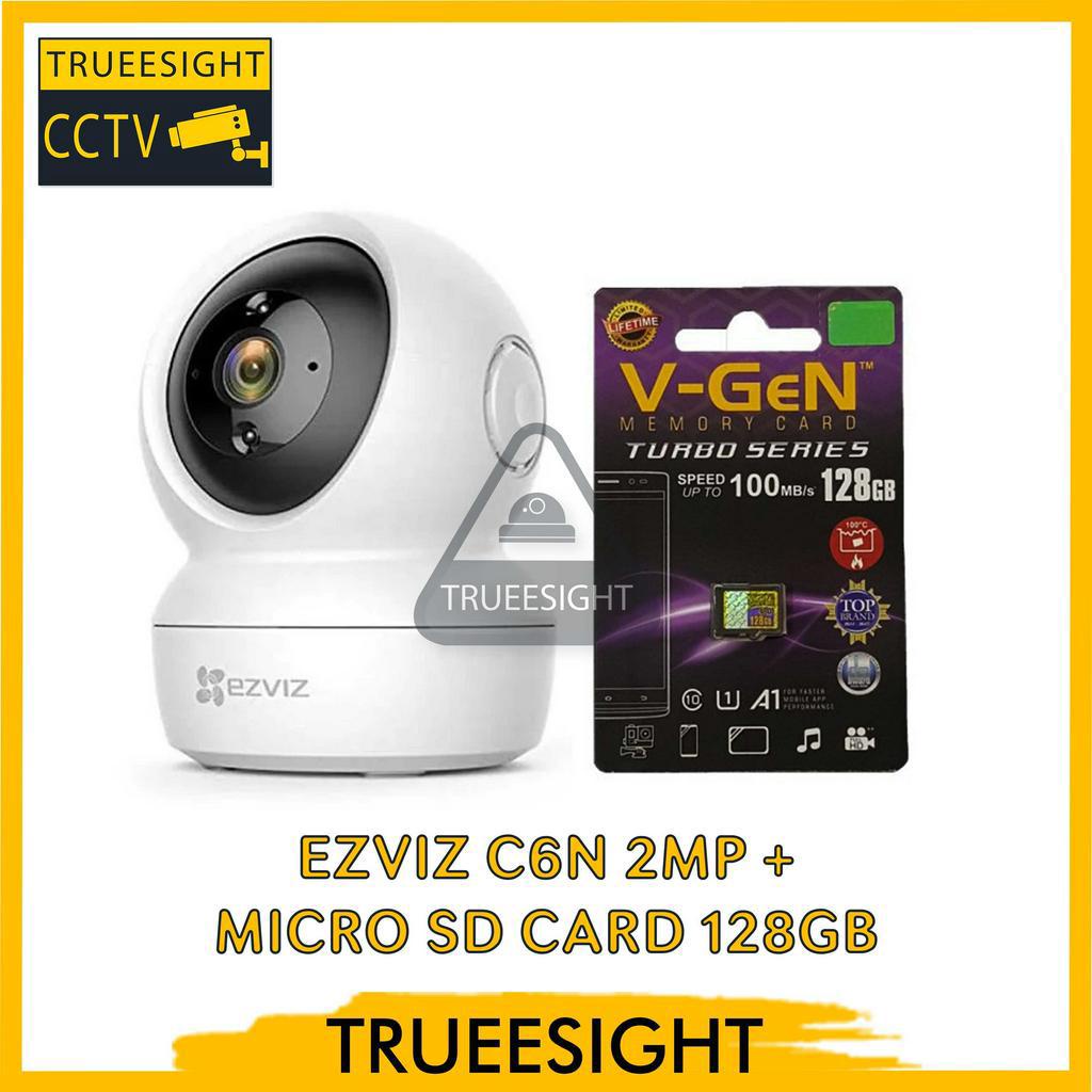 EZVIZ C6N 2MP + MICRO SD CARD 128GB CCTV WIFI