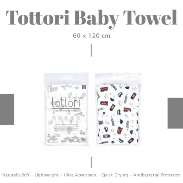 PalmerHaus Mason Tottori / Totori Baby Towel / Handuk Bayi