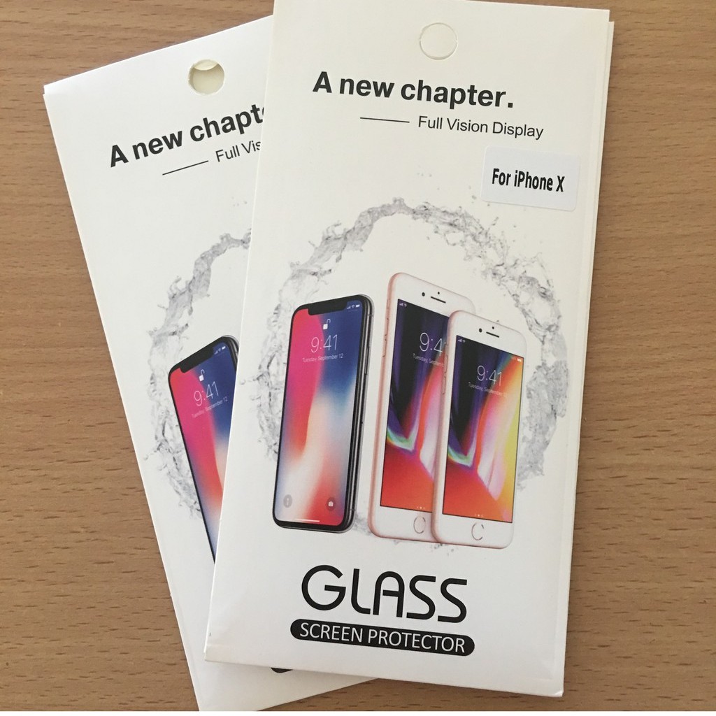 (Surabaya) Tempered Glass iPhone X Surabaya (High Quality)