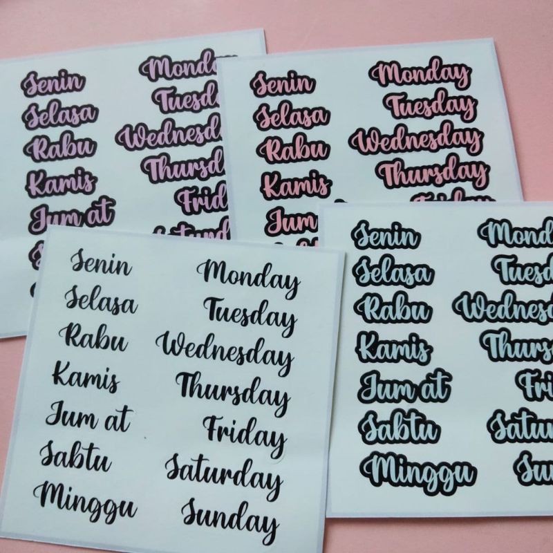 

~Myume.Store~AESTHETIC STICKER STIKER LUCU STIKER LAPTOP STIKER TUMBLR STIKER ESTETIK Murah Malang