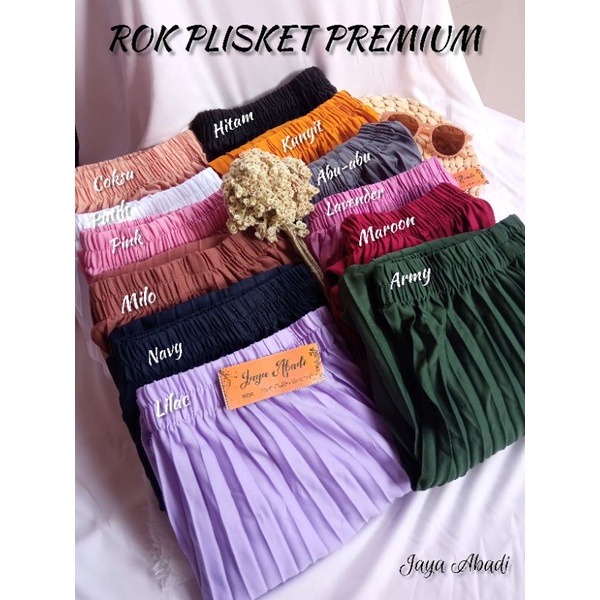 SALE ROK PLISKET HYGET PREMIUM / REMPEL BESAR / MURAH / MAXI PLEATED / TERBARU / PLISKET / ROK