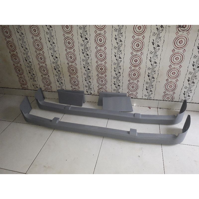 Spoiler tambahan bemper canter 136 HDL