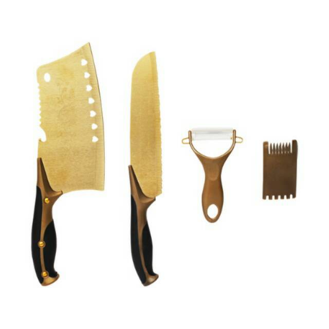 Pisau Set Titanium