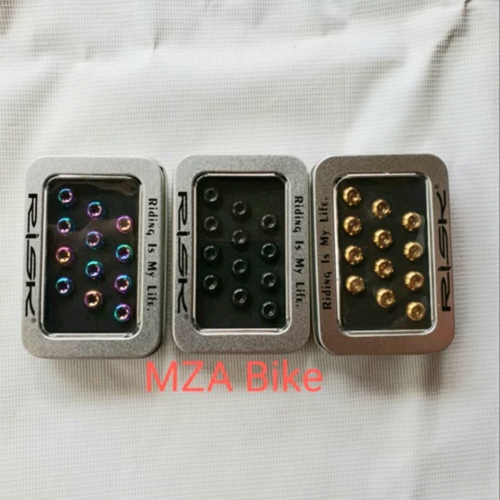 BAUT ROTOR TITANIUM - TITANIUM BOLT ROTOR - BAUT ROTOR SEPEDA