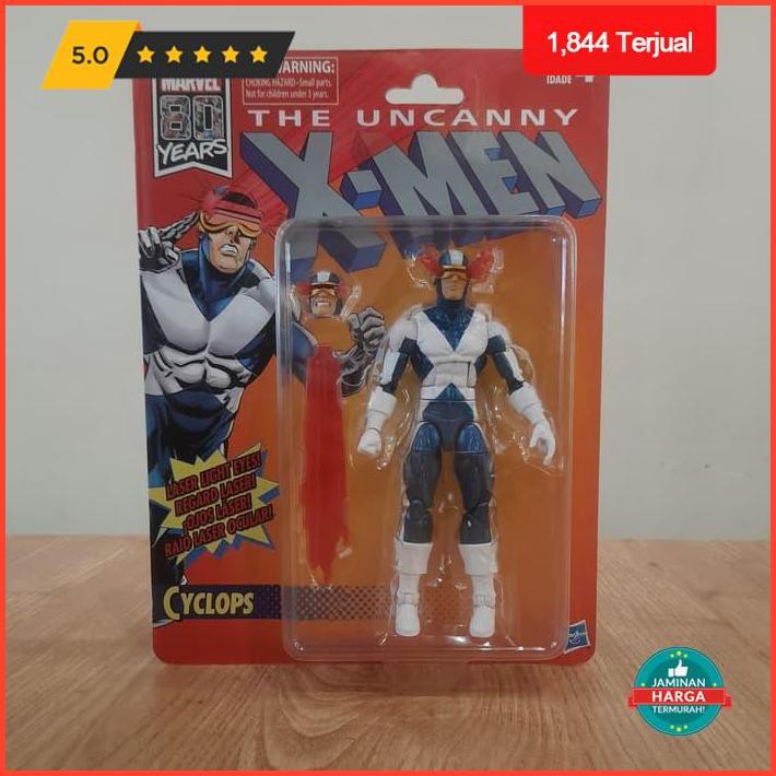 Action Figure Marvel Legends Cyclops Retro Cyclops Exclusive