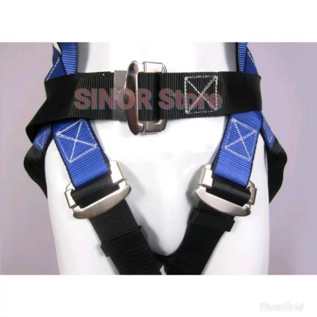 Full Body Harness Single Big Hook ECOFIT Plus Tali Dada Safety Fall Protection Equipment