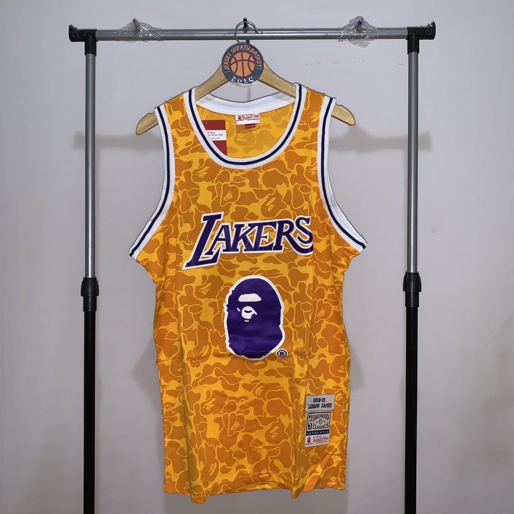 lebron james bape jersey