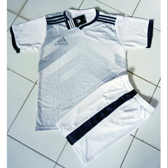 Jersey Bola Adidas / Baju Bola / Baju Futsal / Kostum Bola / Kaostim Futsal / Seragam Setelan Bola