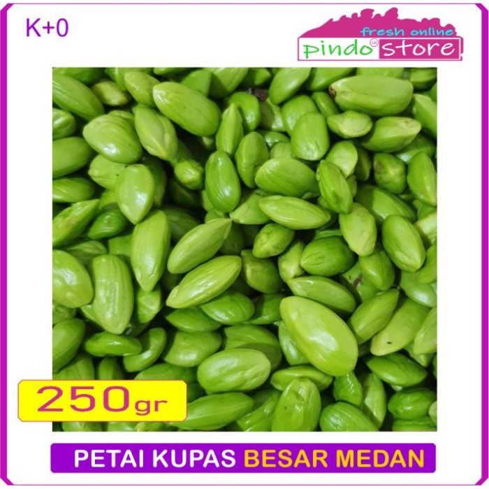 

PETAI KUPAS SEGAR DAN BESAR/ PETE SUPER PILIHAN 250GRAM