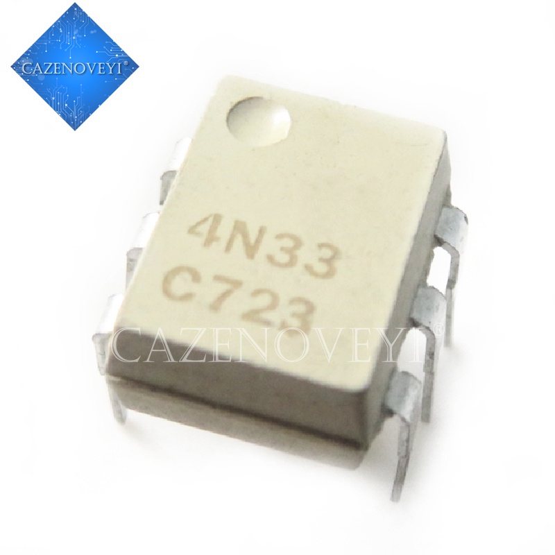 10Pcs IC Optocoupler 4N40 4N39 4N38 4N37 4N36 4N33 4N32 4N27 4N28 DIP-6