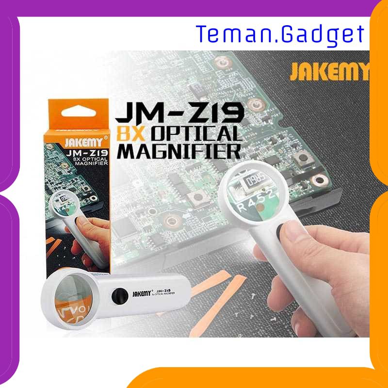 TG-DE096 Jakemy Kaca Pembesar 8X - JM-Z19