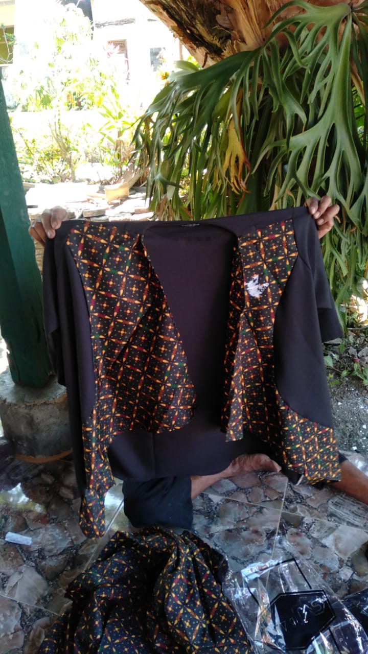 Atasan Batik Wanita Setelan Batik Set Modern Kekinian Terbaru Set Outer Rok Ganis Original Svj