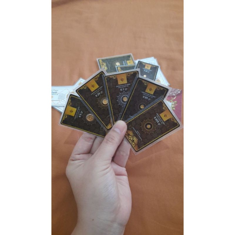 MINIGOLD logam mulia/Emas 24karat mini/ minigold murah/emas batangan