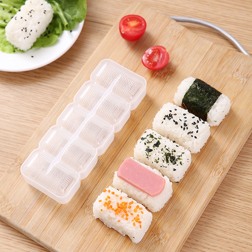 aaoottuuoo5.id Cetakan Sushi / Nigiri / Bento Homemade Diy Warna Putih