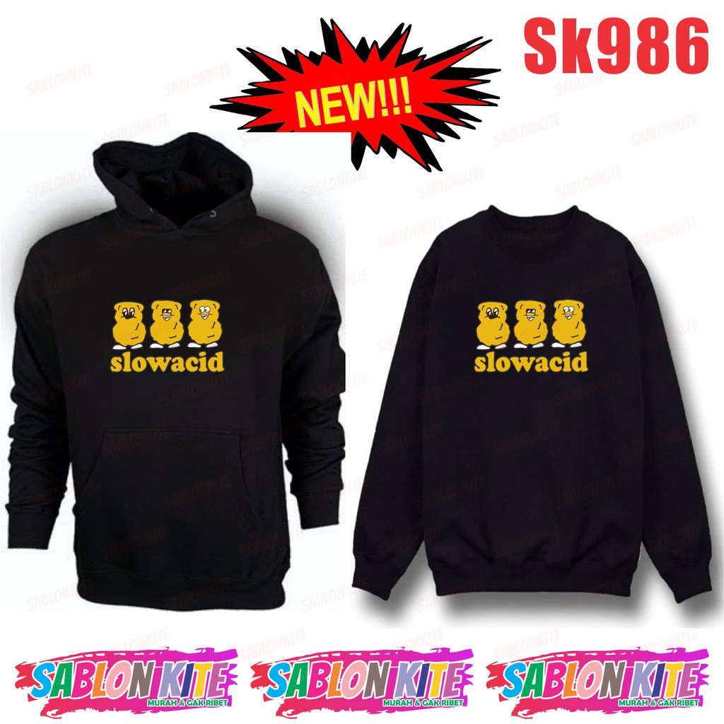 MURAH!!! SWEATER HAECHAN NCT DREAM SLOW SK986 UNISEX COMBED 30S