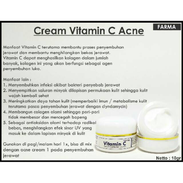 Vitamin C Acne Cream