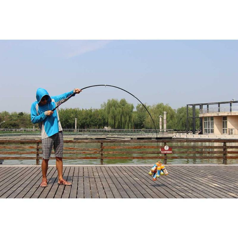Joran Pancing Profesional Antena Batang Portabel Telescopic Fishing Rod JINGJIEL - O7TH01BL