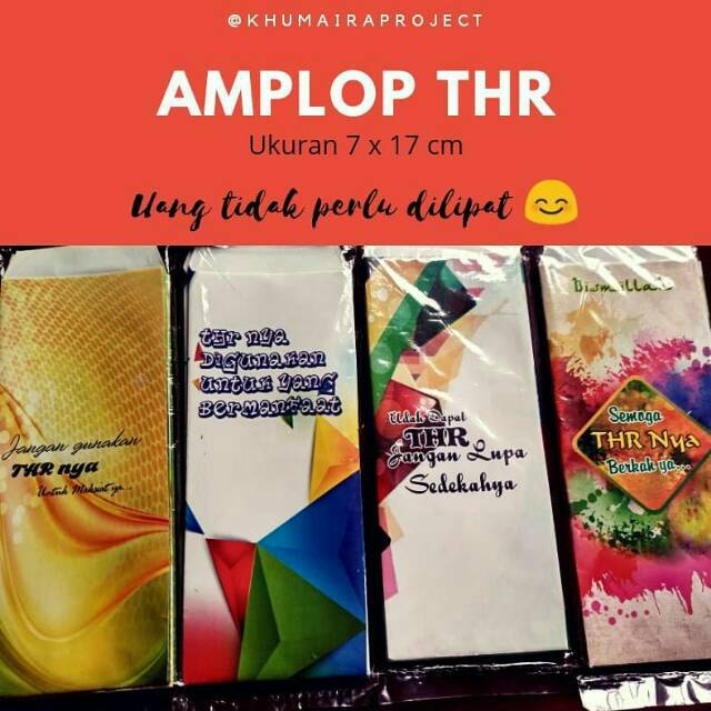 

Amplop THR Anti Uang Lipat