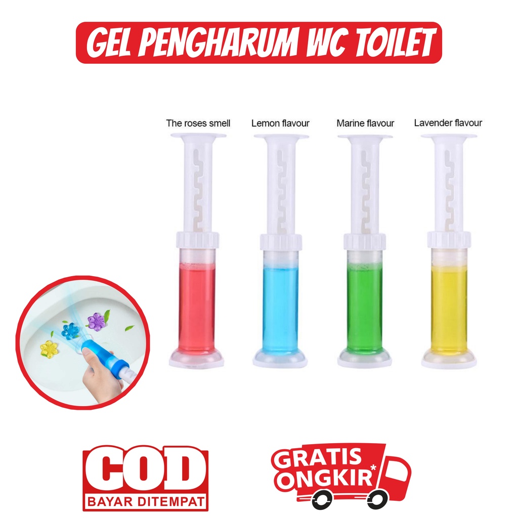 GEL PENGHARUM KLOSET CLOSET JAMBAN WC FRAGRANCE TOILET CLEANER