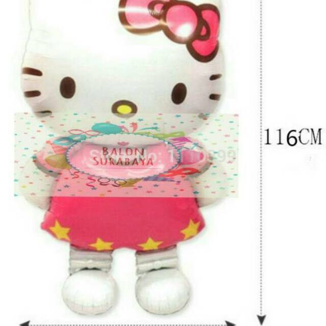 BALON FOIL HELLO KITTY Jumbo 120cm