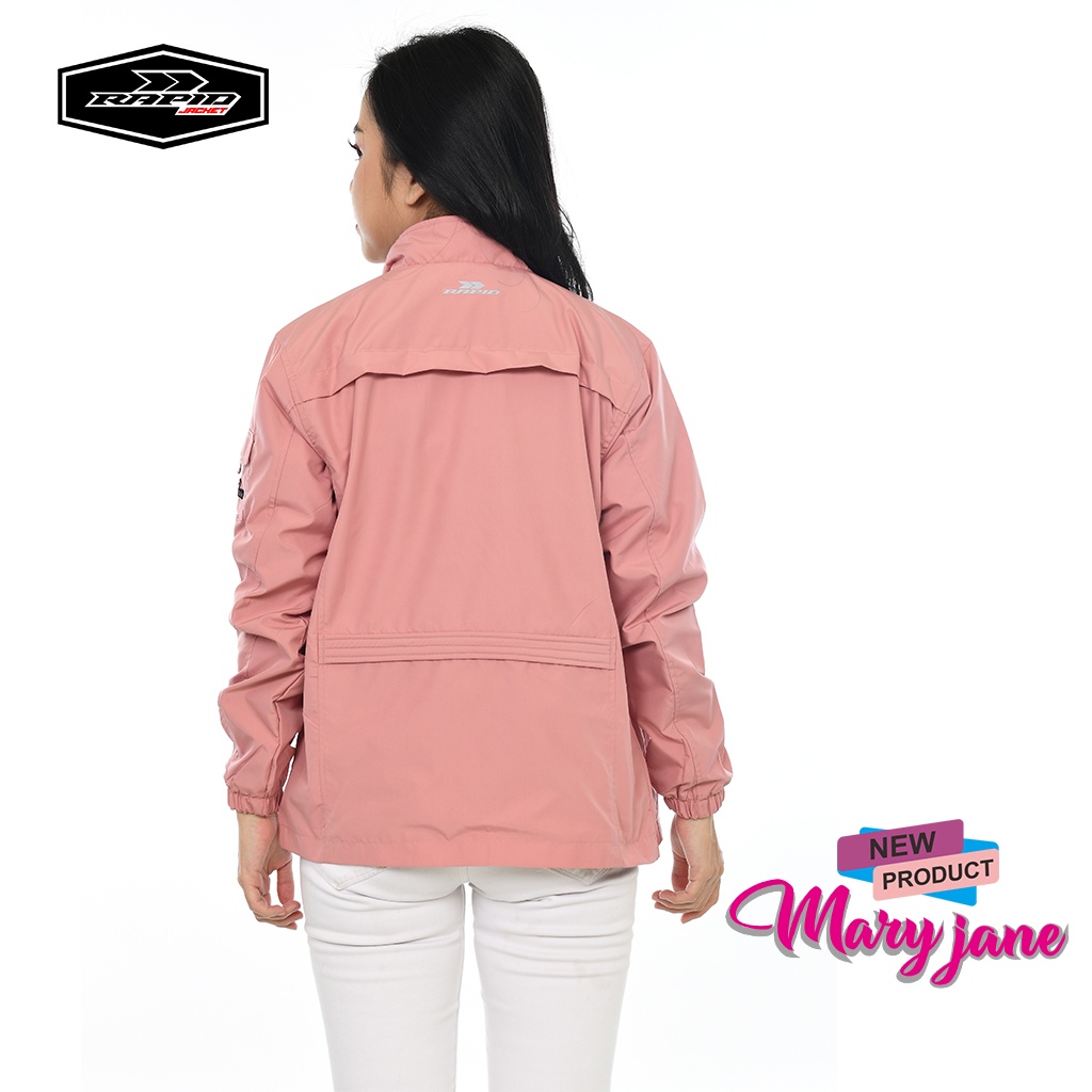 Jaket motor cewek harian keren  anti air jacket cewe RAPID MARYJANE