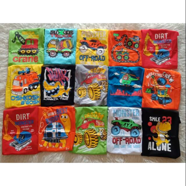 Kaos Oshkosh anak laki laki