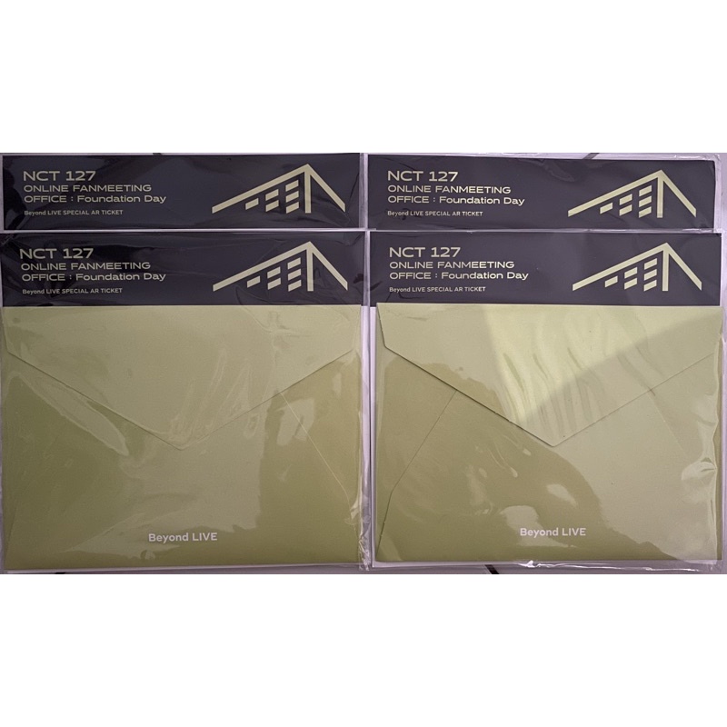 READY SPECIAL AR TICKET BEYOND LIVE NCT 127 TAEIL JAEHYUN TAEYONG YUTA