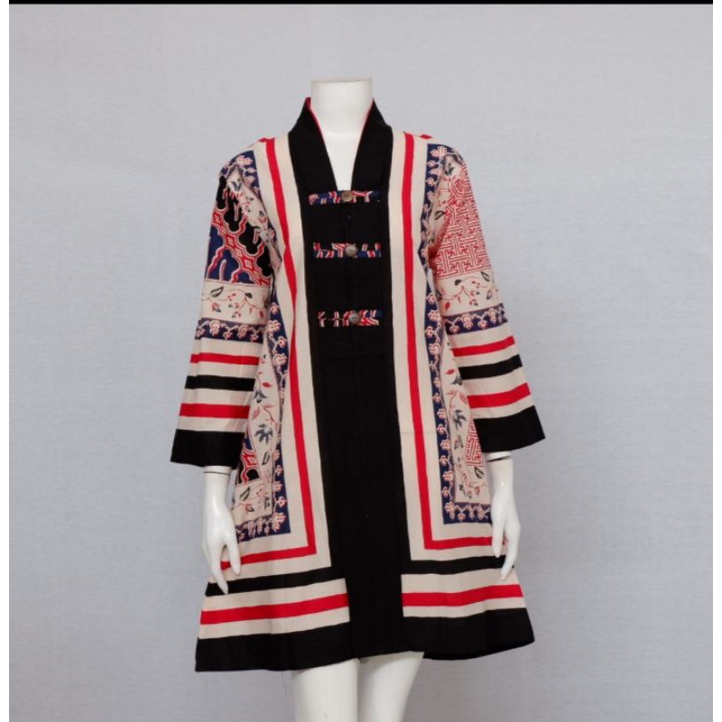 BLUS BATIK 3 MOTIF BATIK KANTOR BATIK KEREN KERJA REMAJA WANITA BATIK PRINTING SOLO GRATIS ONGKIR
