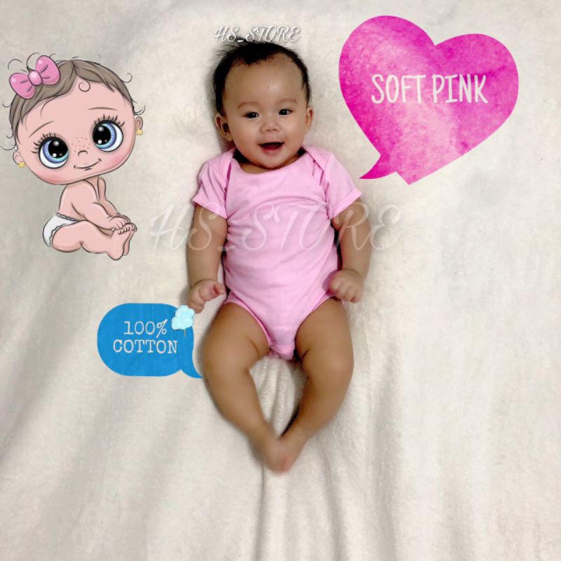 Harga Grosir !! Jumper Polos Baby / Bayi / Jumpsuit Baby / Dijamin Termurah !!