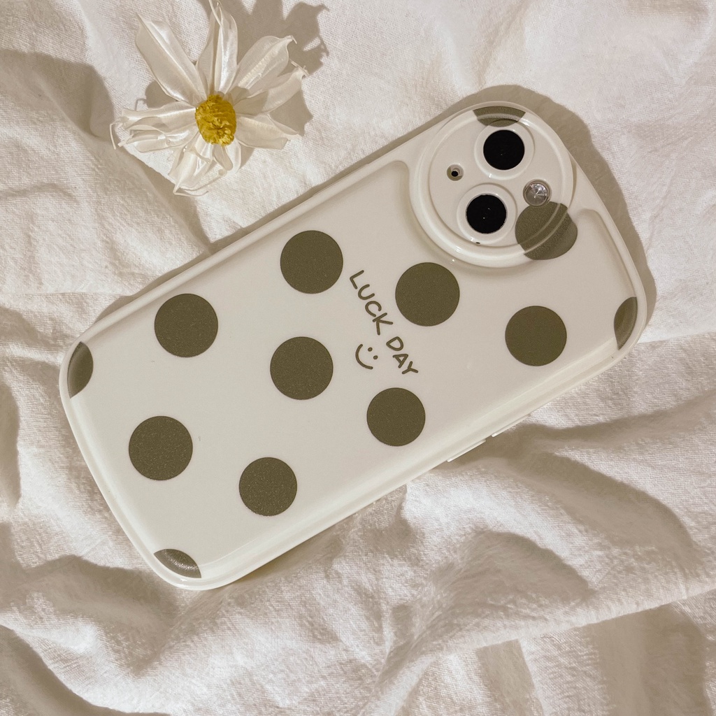 Case Pelindung Motif Smiley Face Bahan TPU Untuk iPhone 11 13pro 13prm 12 7Plus xs 8Plus XR 7 8 XR 11pro xs Max 12Pro Max