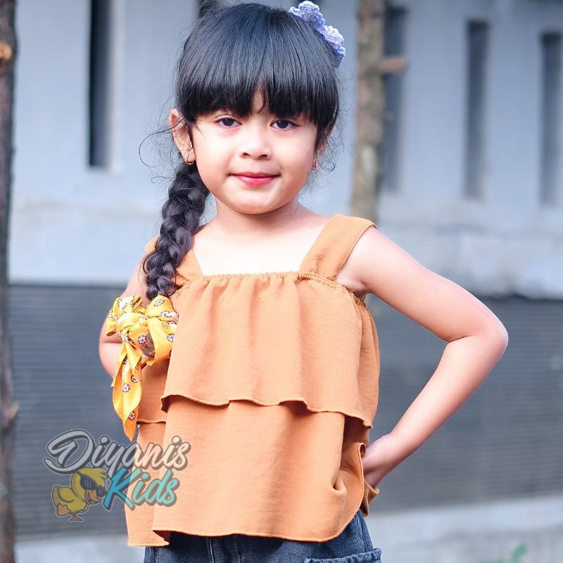 SUSAN blouse baju atasan anak perempuan 2-7 tahun bahan crincle airflow