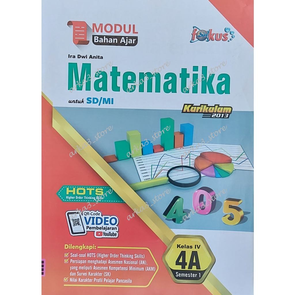 Lks Matematika Kls 4 Fokus SD/MI Semester 1